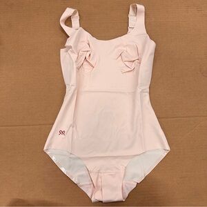 New Ruby Ribbon Legless Shaping Bodysuit Blush Pink